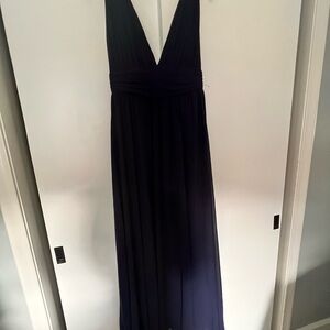 Lulu's Deep Navy Maxi Dress